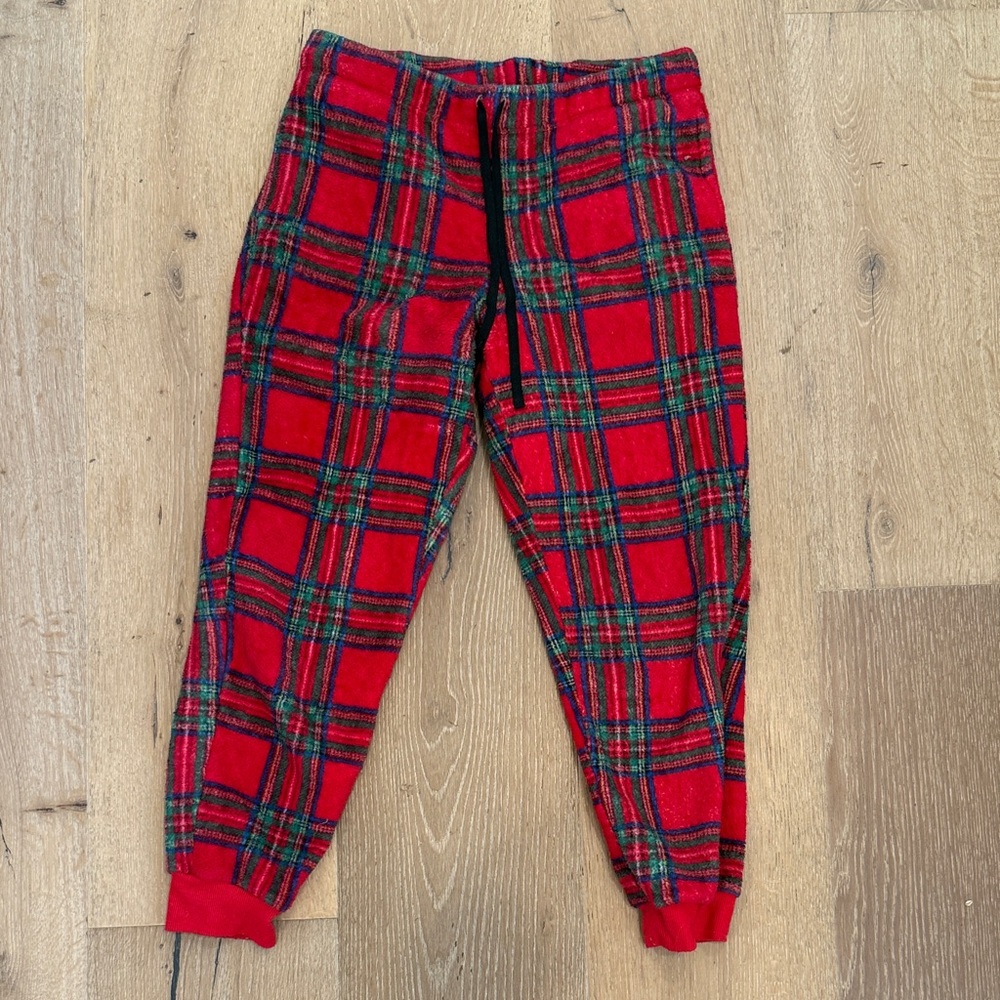 Women's Red Plaid Pajama Pants